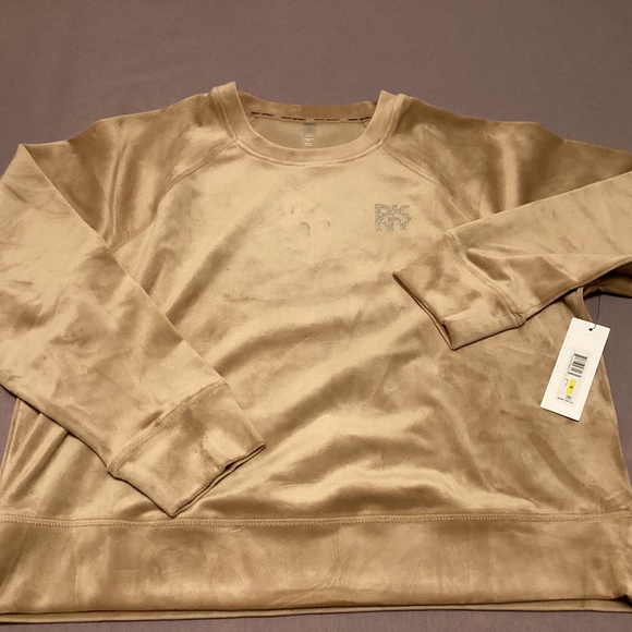 Dkny Tops - DKNY velour sweatshirt NEW